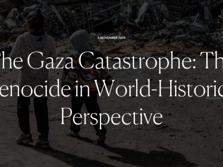 Gilbert Achcar in discussion at SOAS