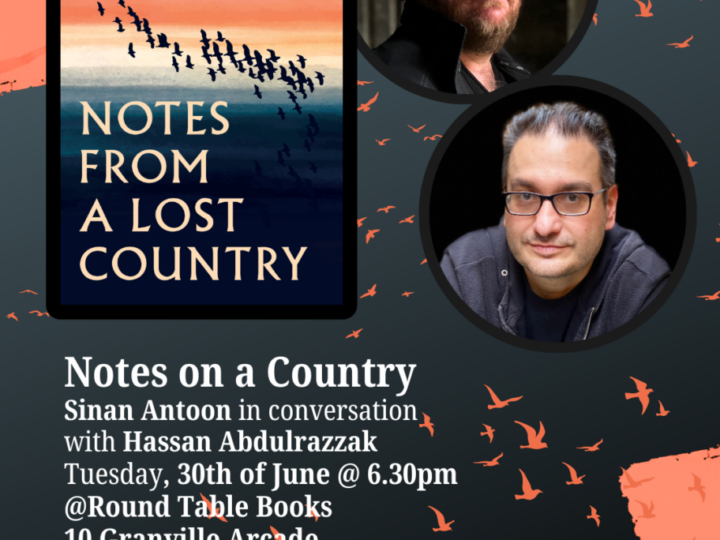 Notes From a Lost Country at Roundtable Books